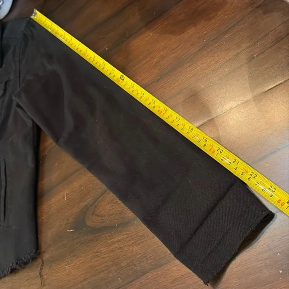 🦋Htrailz Classic soft denim with satin butterfly & floral back boutique jacket - Picture 12 of 13